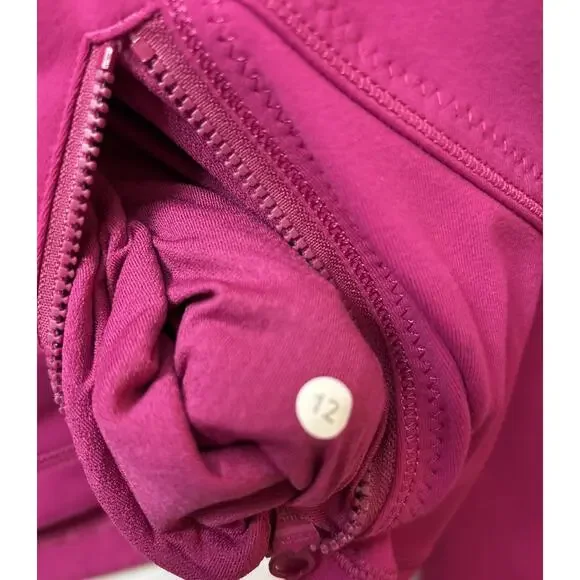 Lululemon - Define, Full Zip, Pink Jacket, Size 12 - Picture 7 of 8